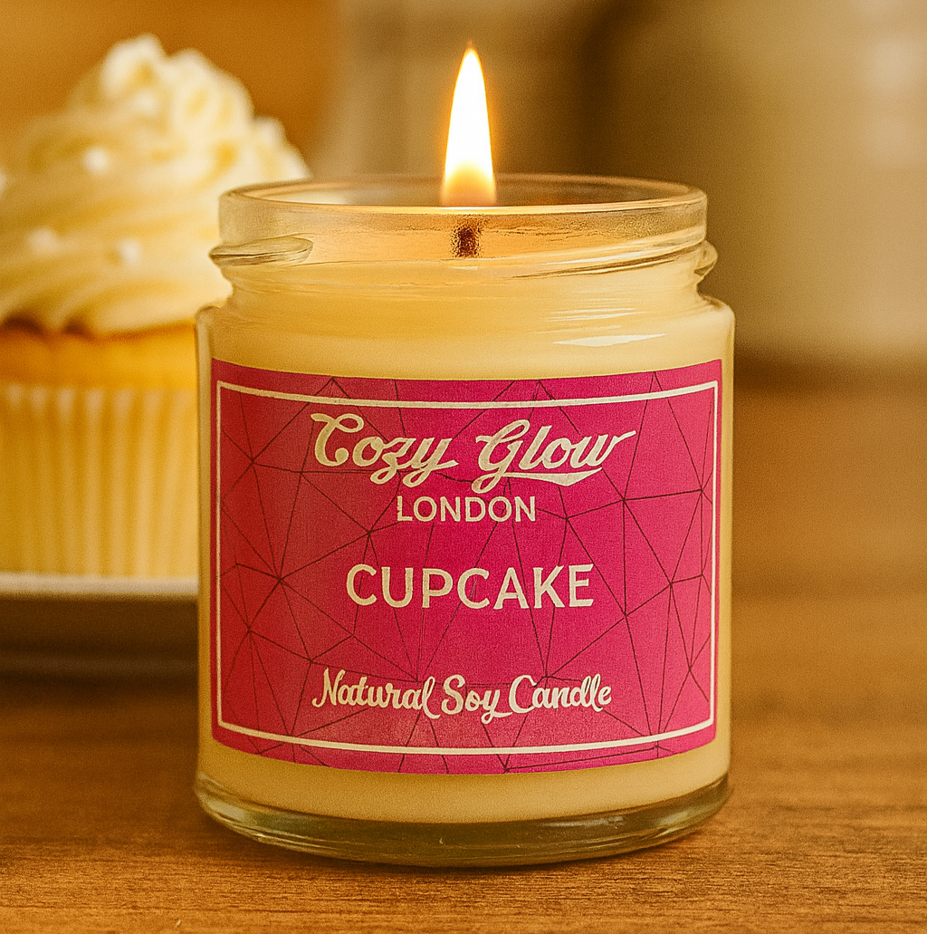 Bougie de soja cupcake