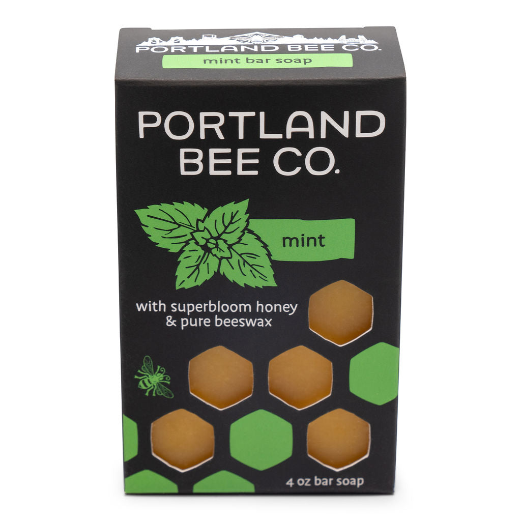 Beeswax & Honey Soap Bar- Oregon Mint