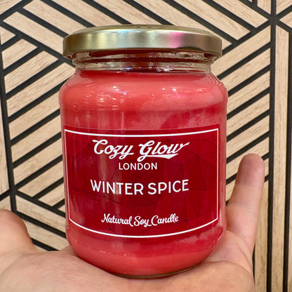 Winter Spice Soy Candle | Warming Cinnamon, Clove & Orange