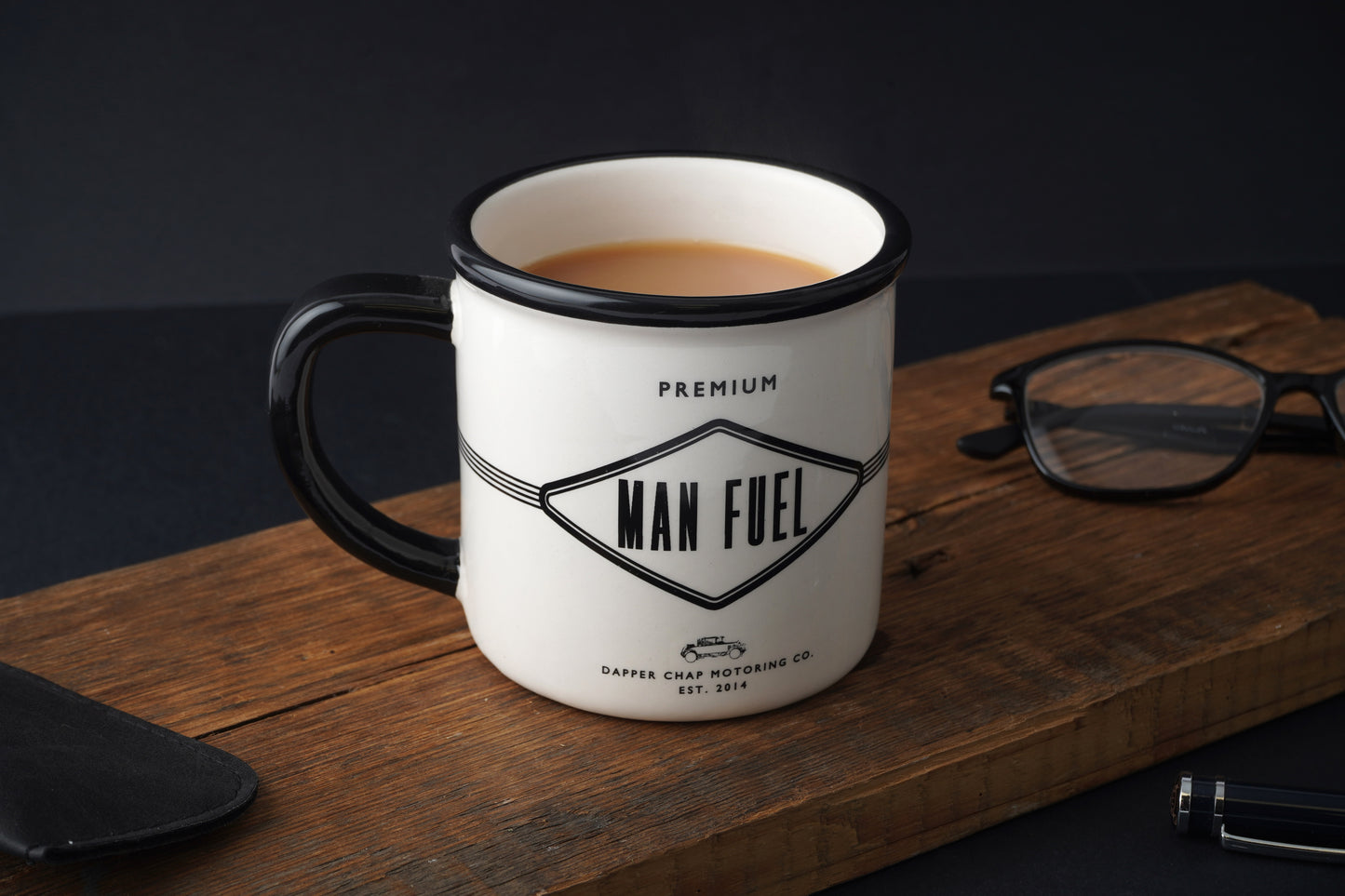 'Man Fuel' Stoneware Mug
