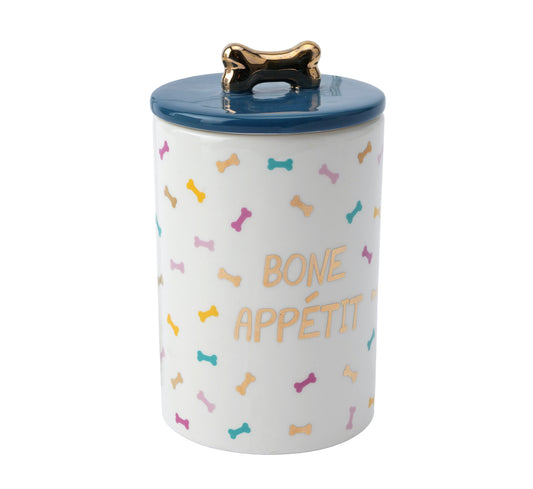 Pot à friandises en céramique « Bone Appetit » de Top Dog