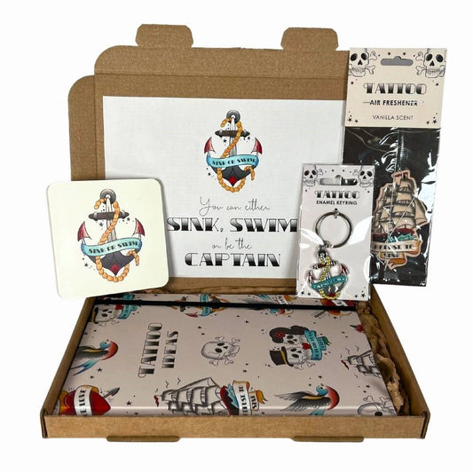 Coffret cadeau évier ou natation pour salon de tatouage