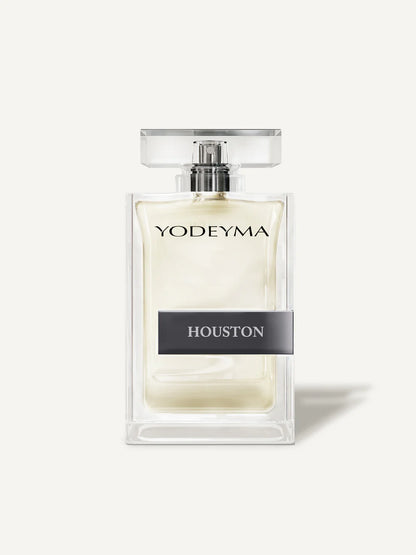 YODEYMA Houston perfume bottle on a white background