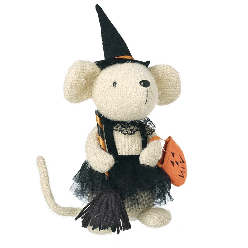 Halloween Mouse with Pumpkin