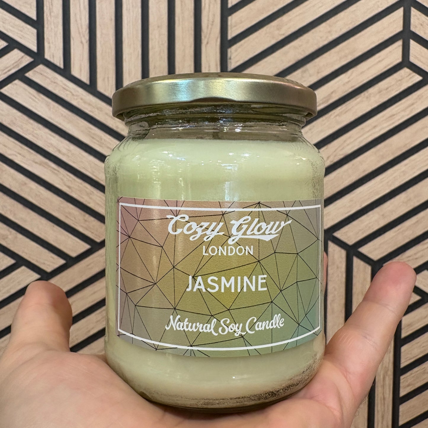 Bougie de soja au jasmin