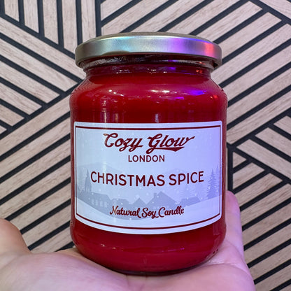 Christmas Spice Soy Candle | Classic Cinnamon, Clove & Orange Blend