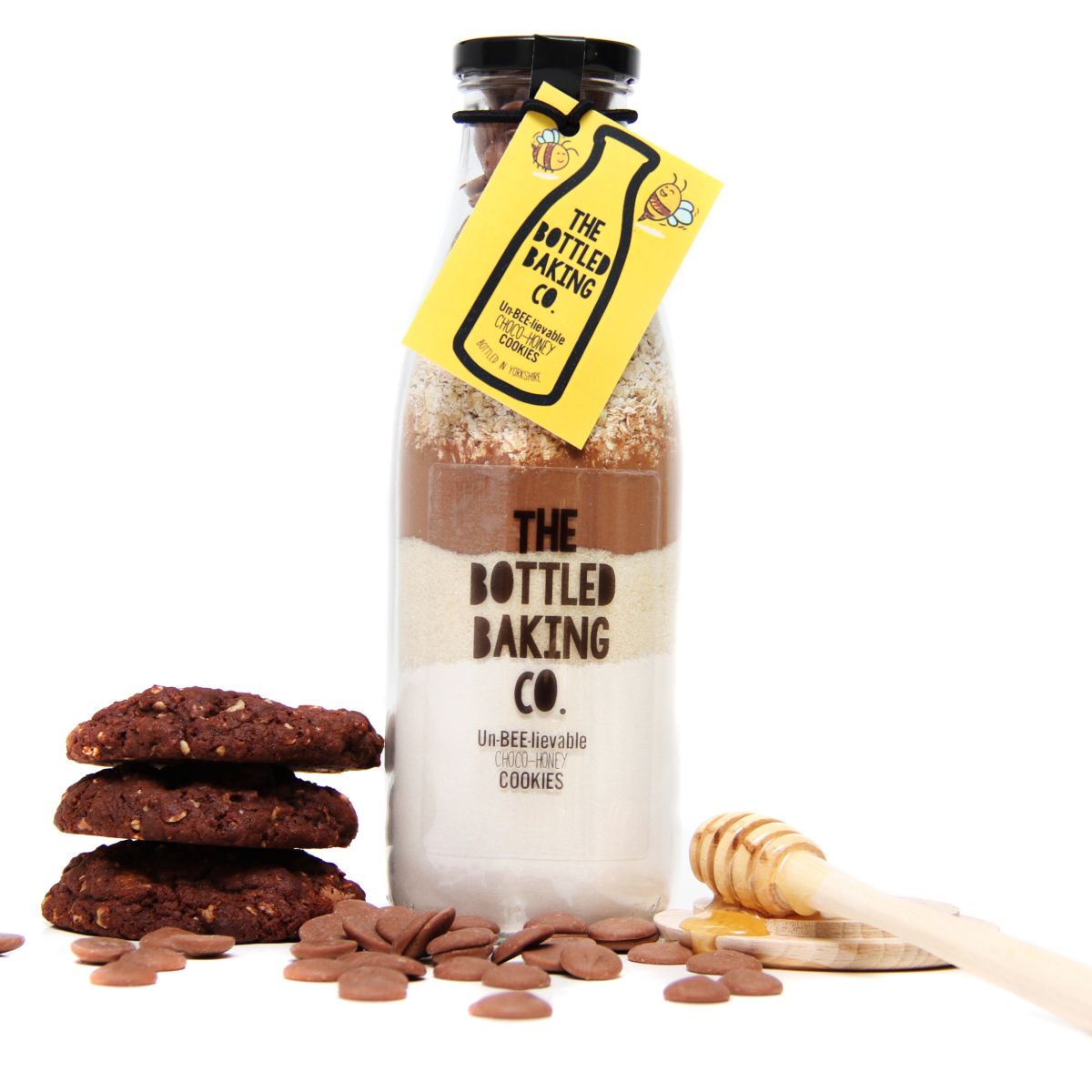 Un-BEE-lievable Choco-Honey Cookie Bottled Baking Mix - 750ml