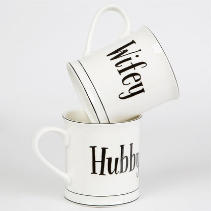 Wifey & Hubby Mug Set