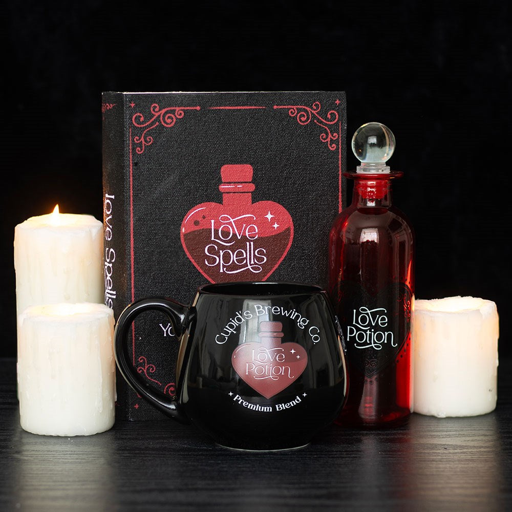 Decorative Glass Love Potion Bottle