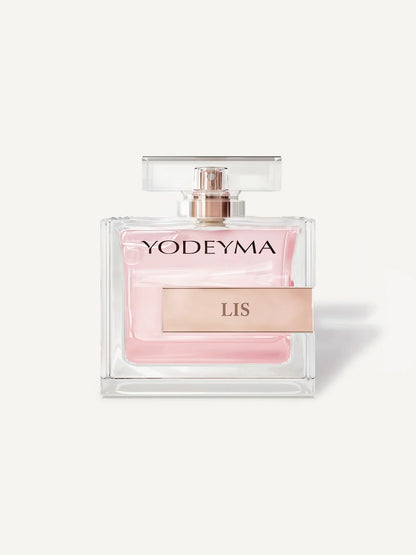 YODEYMA LIS perfume bottle on a white background