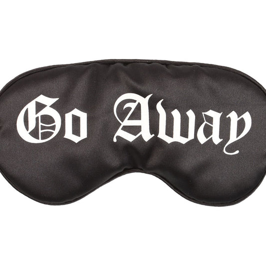 'Go Away' Satin Sleep Mask