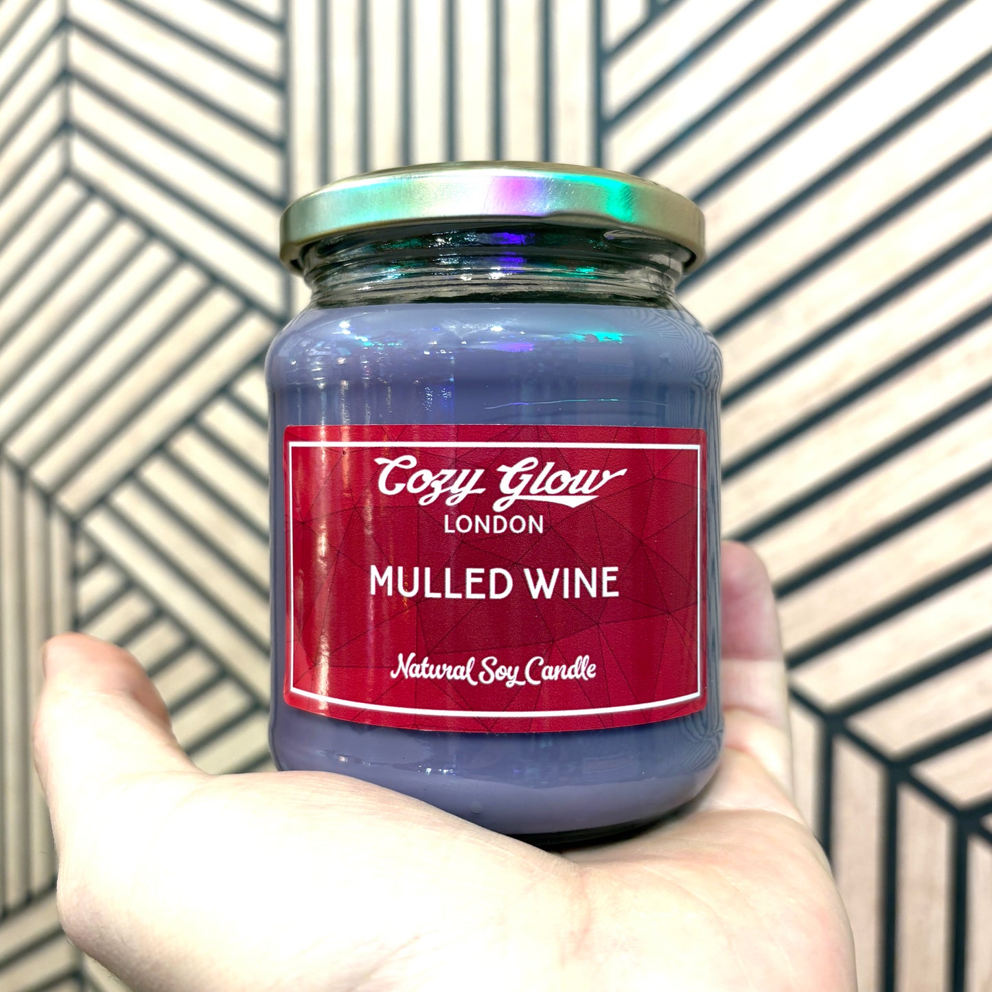 Bougie de soja aux épices d’hiver