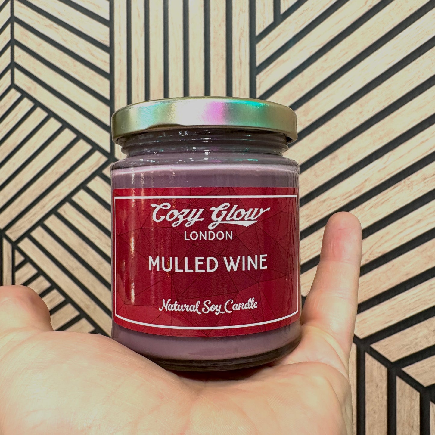 Bougie de soja aux épices d’hiver