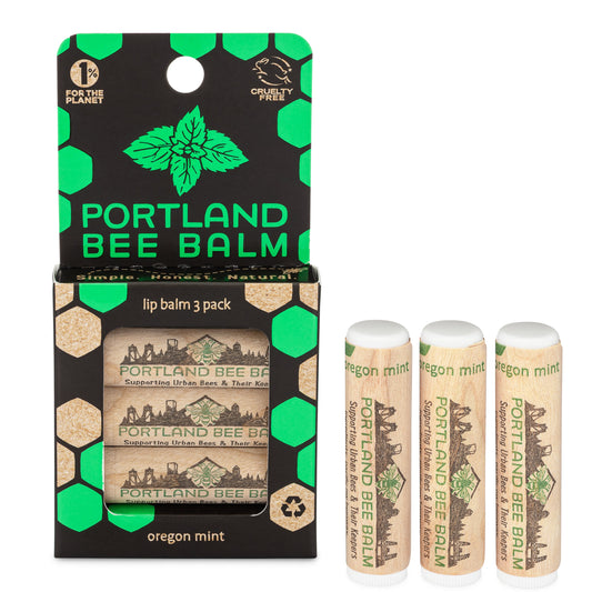 Portland Bee Balm's Oregon Mint 3-Pack