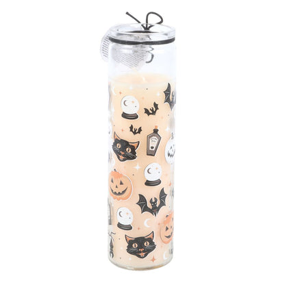 Spooky Spiced Pumpkin Tube Candle