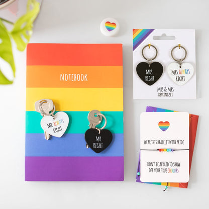 Rainbow Pride Bracelet Card