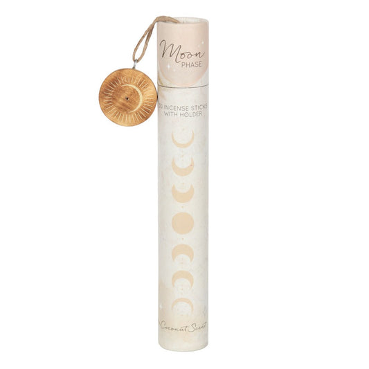 Moon Phase Coconut Incense Stick Gift Set