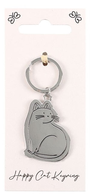 Happy Cat Keyrings