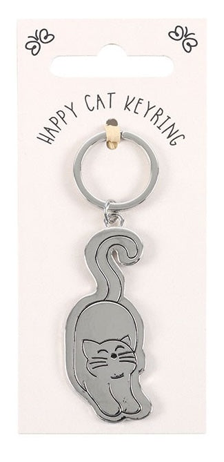 Happy Cat Keyrings