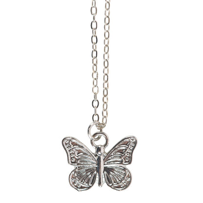 Butterfly Necklace On Greeting Card