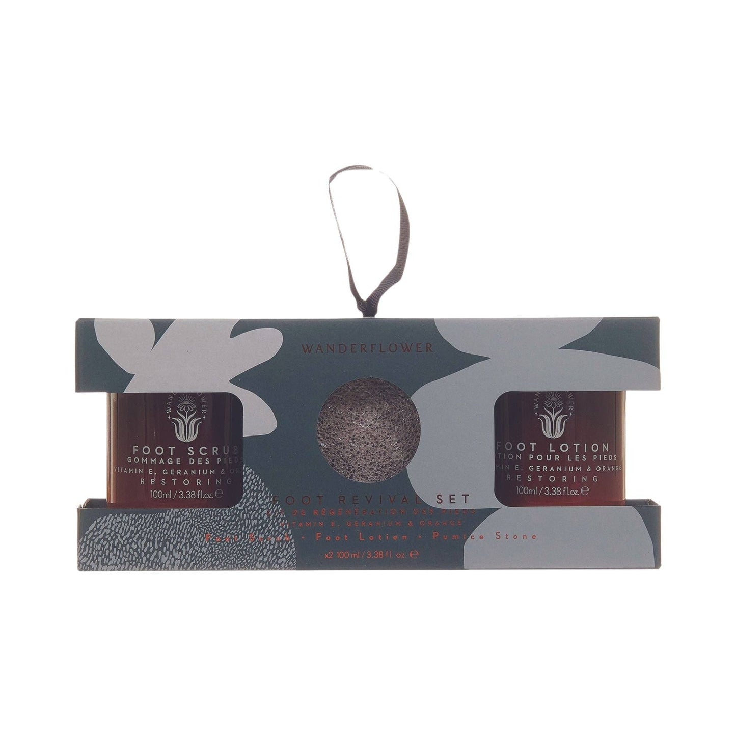 Foot Revival Lotion & Scrub Set - Geranium & Orange