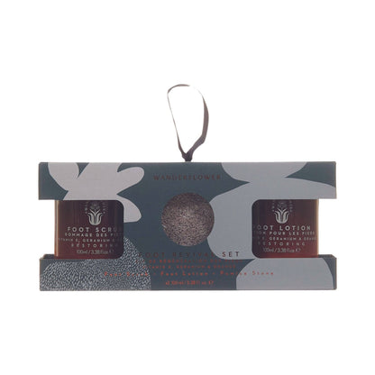 Foot Revival Lotion & Scrub Set - Geranium & Orange