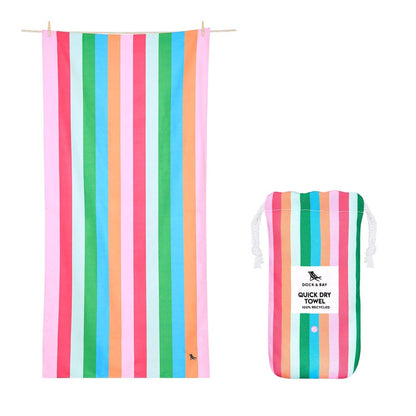 Dock & Bay Quick Dry Towel - Tutti Frutti: Large (160x90cm)