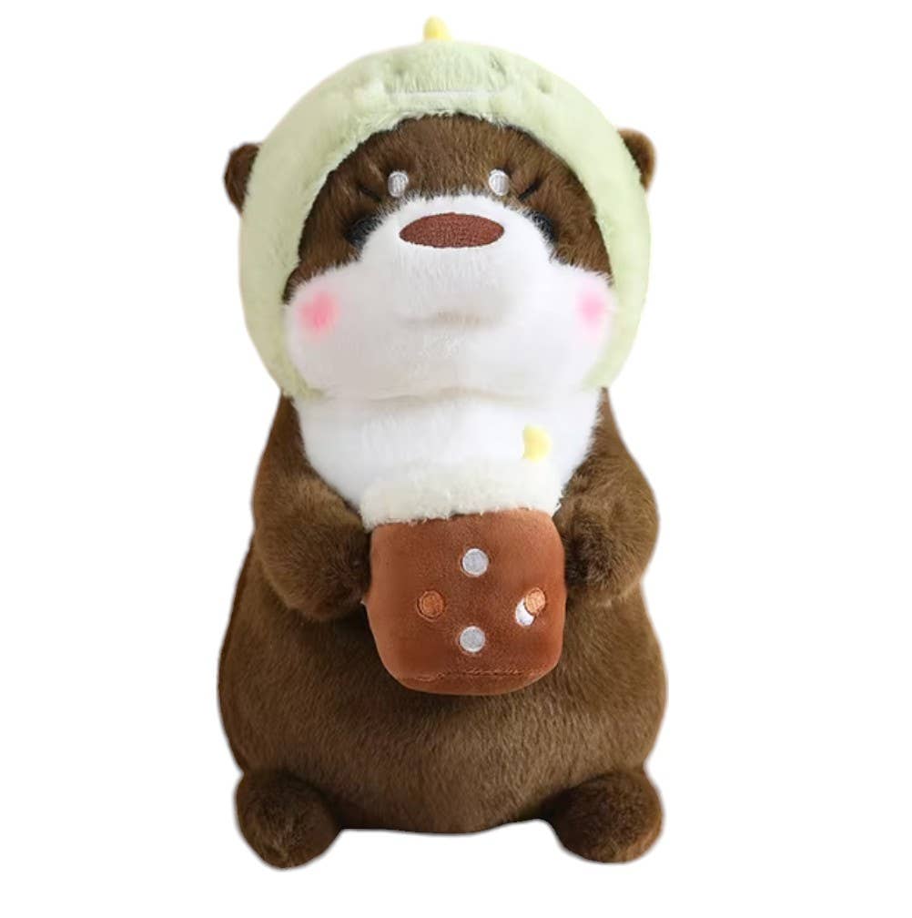 Cute Otter Stuffed Plush Toy (30cm): Dark - Bread