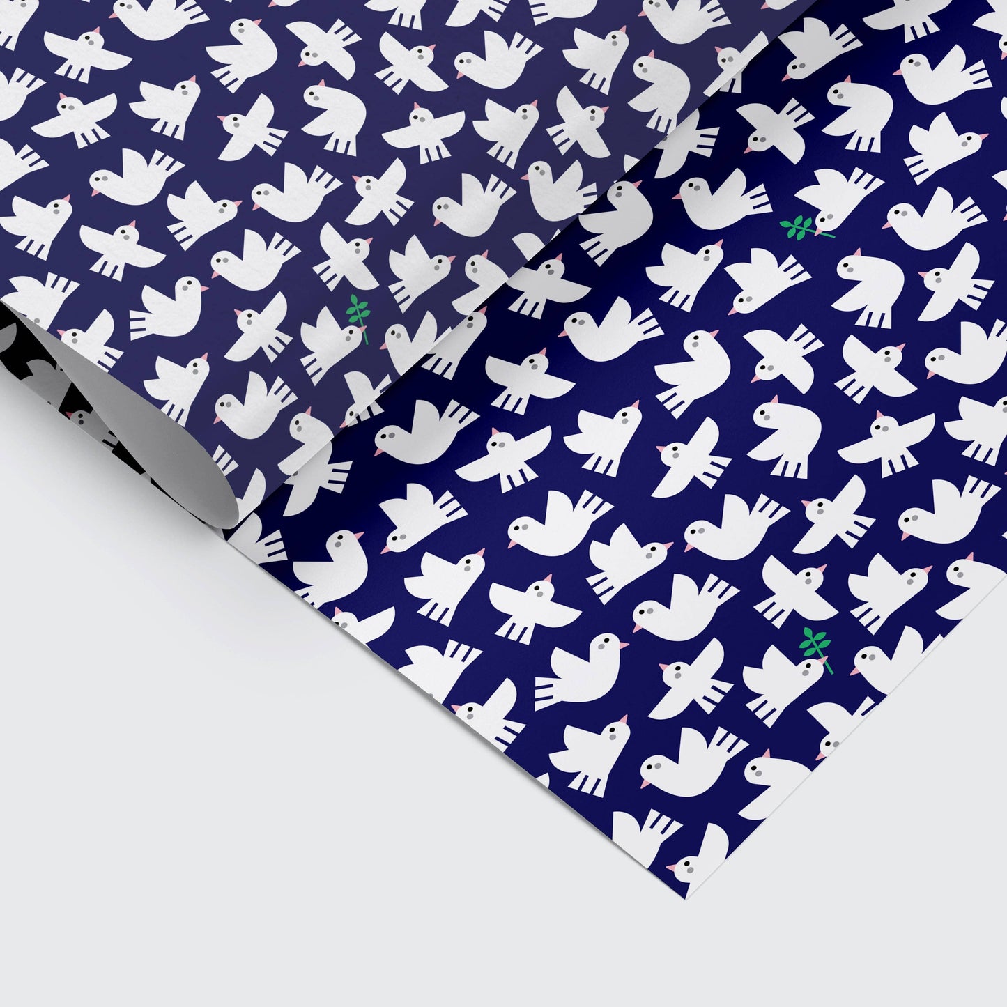 Doves Gift Wrap | Christmas Gift Wrap | Holiday Gift Wrap