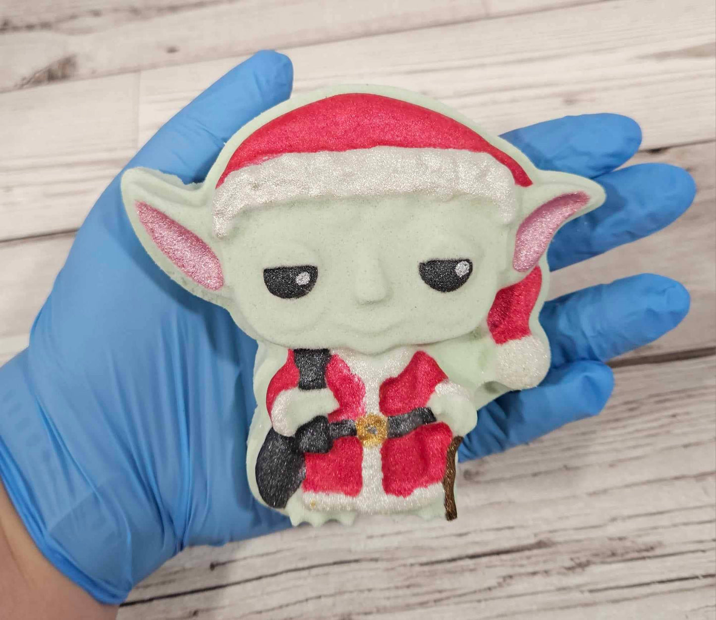 Christmas Yoda Bath Bomb