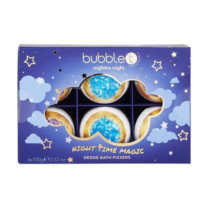 Nightea Night Geode Bath Bomb Gift Set (6 x 100g)