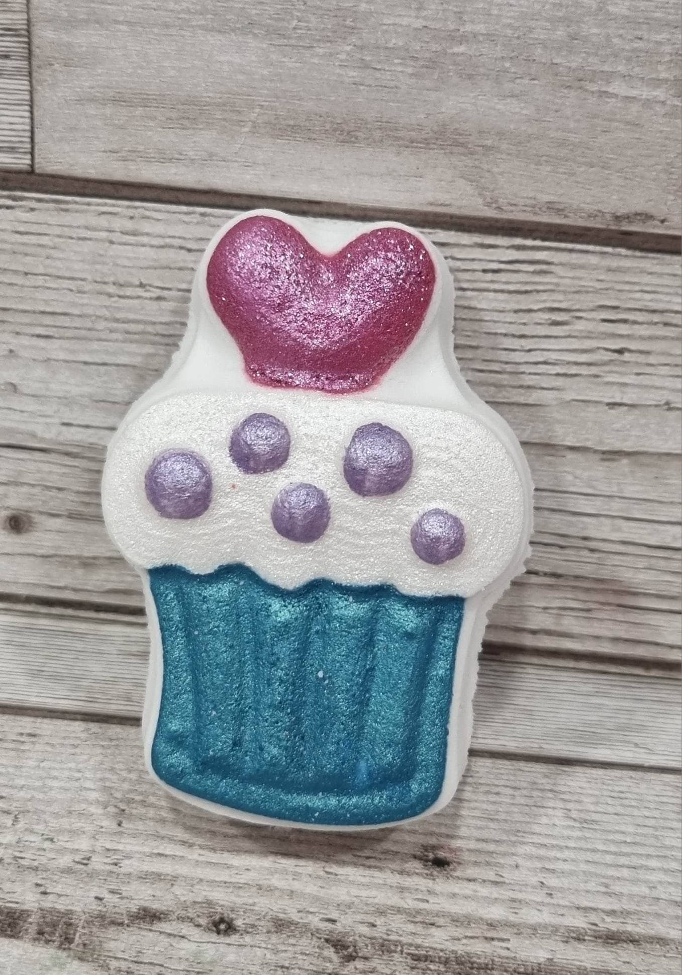 Cute as a Cupcake Bath Bomb: Rainbow