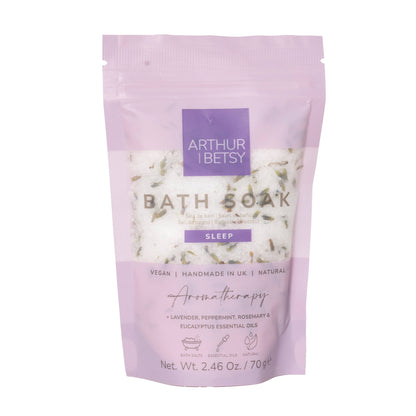 Aromatherapy Bath salts Luxury Bath soak gift Bath salts bag: Restore