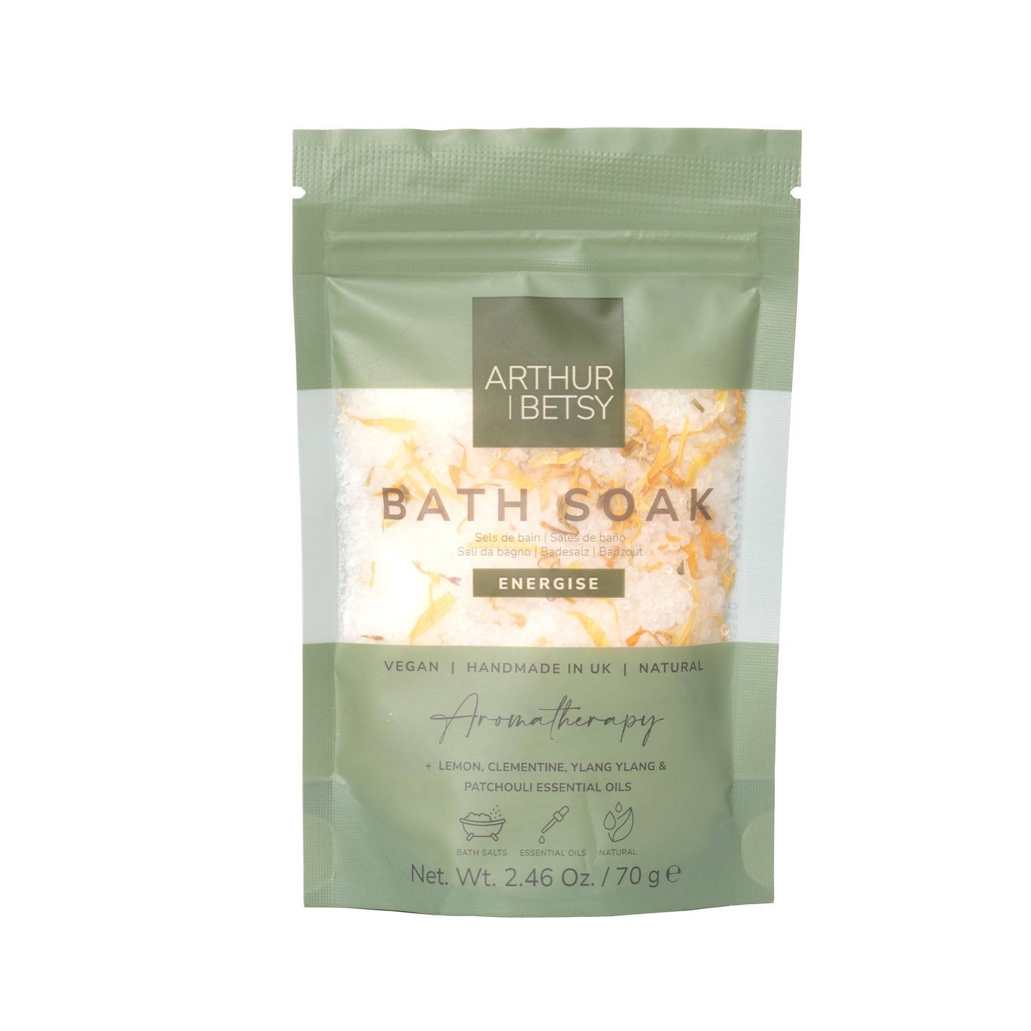 Aromatherapy Bath salts Luxury Bath soak gift Bath salts bag: Restore