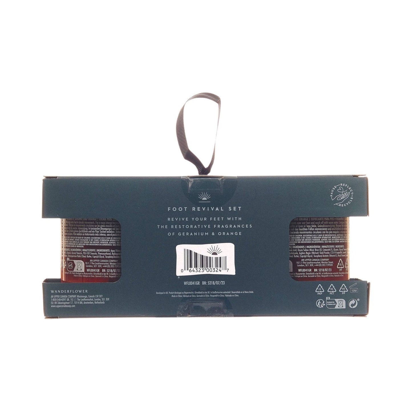 Foot Revival Lotion & Scrub Set - Geranium & Orange