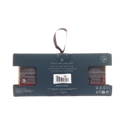 Foot Revival Lotion & Scrub Set - Geranium & Orange