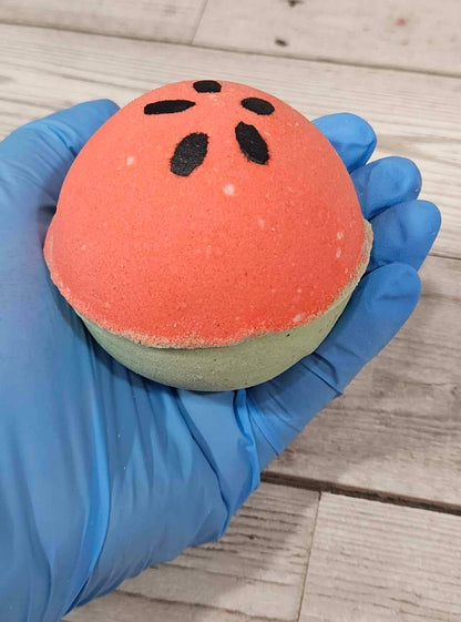Watermelon Jumbo Round Bath Bomb-245g