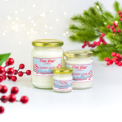 Bougie de soja à la canne en sucre