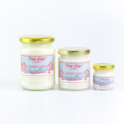 Bougie de soja à la canne en sucre