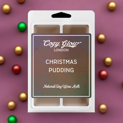 Fondant de cire de soja de pudding de Noël