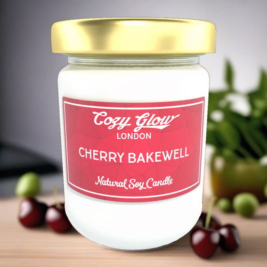 Cherry Bakewell Soy Candle