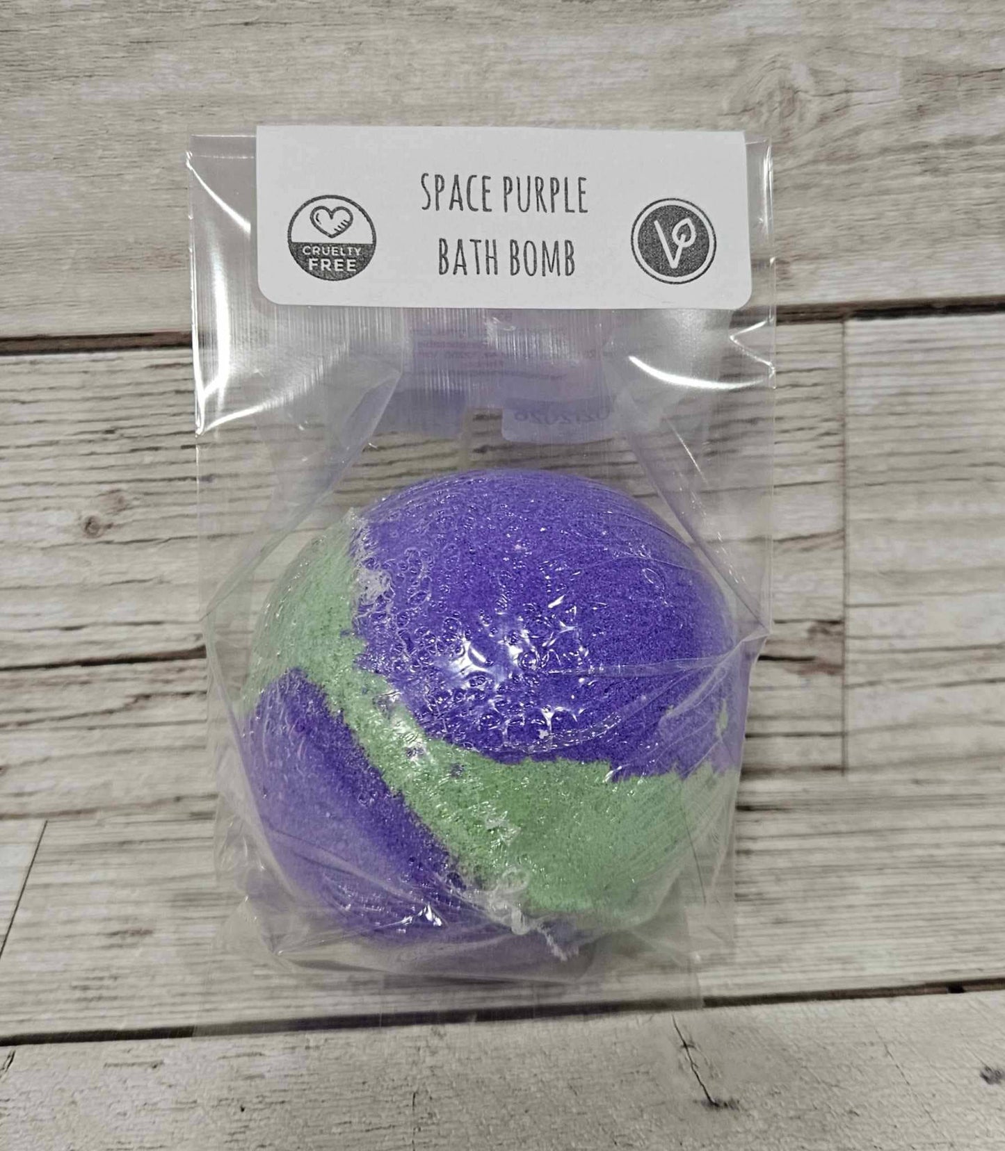 Space Purple Jumbo Round Bath Bomb-245g