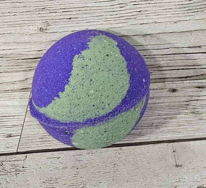 Space Purple Jumbo Round Bath Bomb-245g