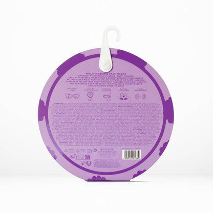 Multi-Masking Face Masks 5pk - Purple skincare treatment