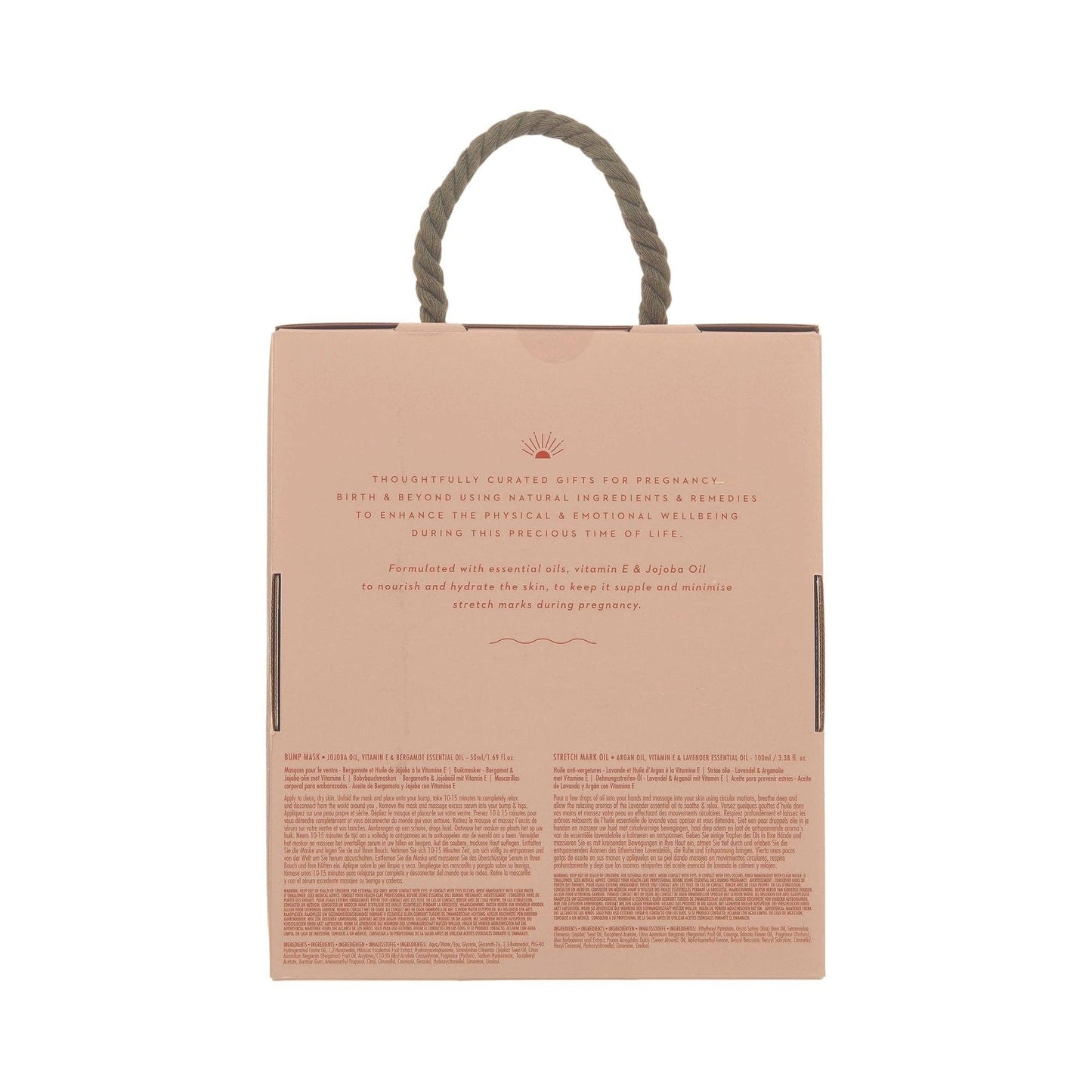 Earth Mother® Pregnancy Essentials Set - Bump Mask & Oil