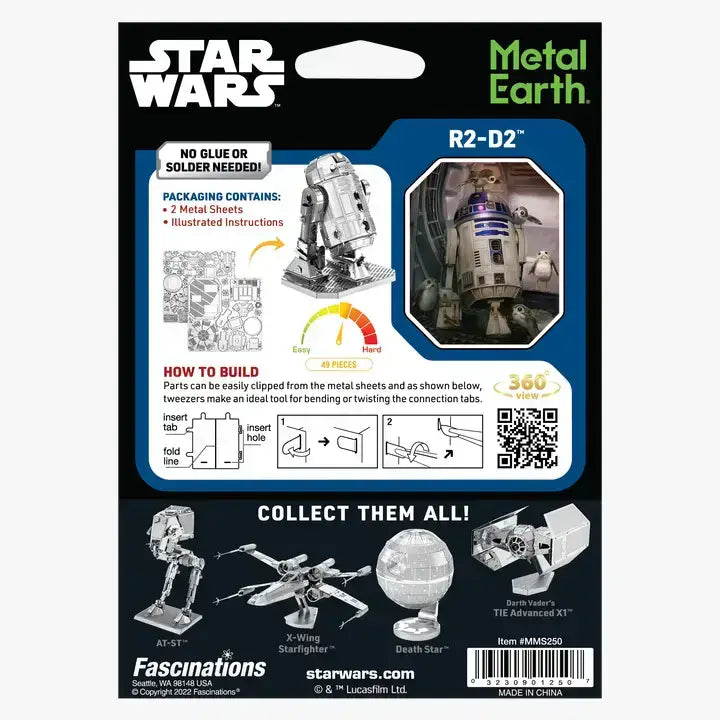 Metal Earth - Star Wars R2-D2