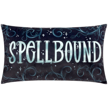 Spellbound Velvet Cushion Black: Black / 30 x 50cm