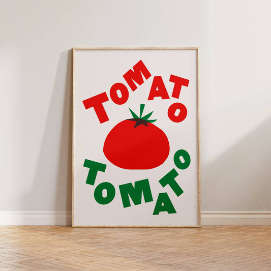 Tomato Tomato Print: Unframed / A3