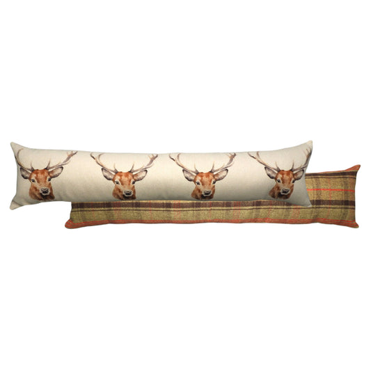 Hunter Stag Draught Excluder Camel