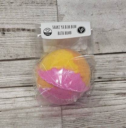 Shake ya Bum Bum Jumbo Round Bath Bomb-245g